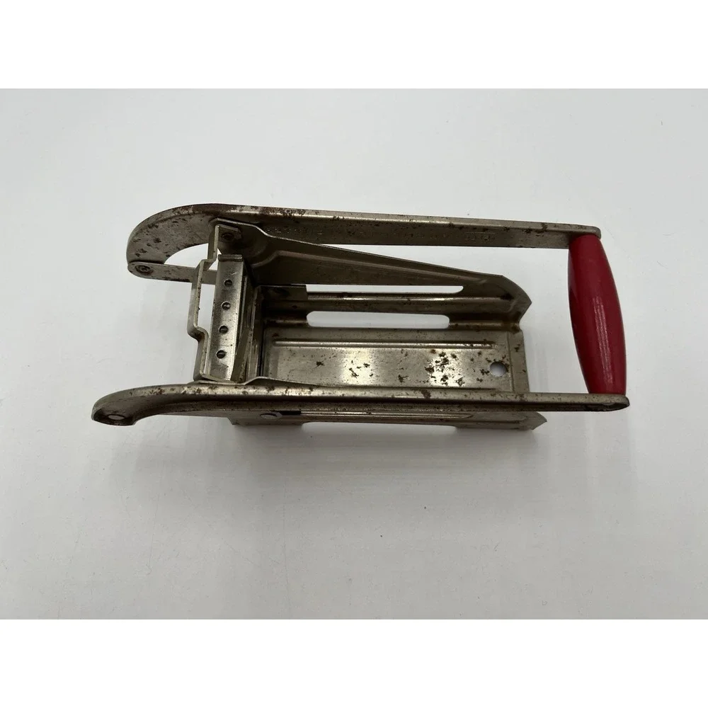 Vintage EKCO Wall Mount French Fry Potato Cutter Vegetable Slicer USA